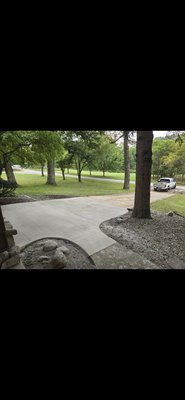 Concrete tearout repour - We tore out an old porch disposed of everything and repoured new concrete