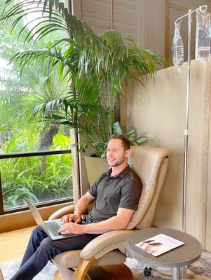IV Therapy from Ocean-View IV Lounge - Why Get an IV When Traveling? 

Travel takes a toll on the body. We typically are running on less sleep, exposing ourselves to new viruses and bugs on planes, and are focused on getting out there and seeing the sights as soon as we arrive. Plus, when on vacation, we indulge in delicious (but not so healthy) foods and drink juices, cocktails, coffee, and pretty much anything besides water. 

This is why many of us feel like we “need a vacation from our vacation” as soon as we get home. 

That’s where IV Therapy comes in. 

All Next Health IVs include vitamin C, a stable for kickstarting your immune defenses, especially when you may not be getting quality nutrients through your diet. 

We also add B vitamins such as vitamin B12 to keep your energy levels up. B vitamin levels can be lowered from a non-balanced diet, alcohol consumption, and other factors that often come into play when traveling. 

Then, because many of us are chronically dehydrated when traveling (and do not even know it), we add plenty of other vitamins, electrolytes, and minerals such as magnesium to help you rehydrate and avoid any dehydration headaches. 

And that’s just the multivitamin base for all of our IVs. From there, we add even more nutrients that can target whatever benefit you need to make the most of your stay such as stress relief, detoxing, immunity support, energy enhancement, and more.