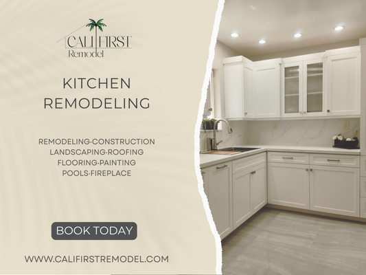 Kitchen Remodeling - Transform your kitchen into a chef’s dream in North Hollywood, Toluca Lake, and Studio City. We handle custom cabinetry, quartz countertops, tile backsplashes, energy-efficient lighting, and appliance hookups—crafting beautiful, functional kitchens that elevate daily living and boost home value.