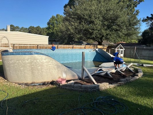 Pool Removal - At CD General Services we can also do pool removals. Call Today to get an estimate.