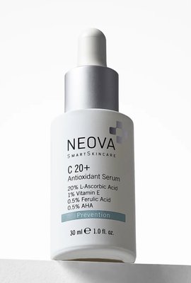 Neova skin Care - Formulated with a high concentration of vitamin C, the NEOVA C 20+ antioxidant serum helps brighten the skin while defending against environmental stressors. It supports a more even-looking tone and improves the appearance of fine lines and dullness. With consistent use, skin appears more radiant, protected, and revitalized. Neova skin Care - Formulated with a high concentration of vitamin C, the NEOVA C 20+ antioxidant serum helps brighten the skin while defending against environmental stressors. It supports a more even-looking tone and improves the appearance of fine lines and dullness. With consistent use, skin appears more radiant, protected, and revitalized.