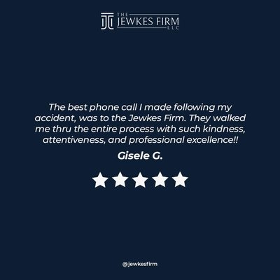 We love our job! - We’re humbled by the kind words from our client! ⭐️ Thank you for trusting us with your case. Your satisfaction is our top priority! #JewkesFirm #ClientReview We love our job! - We’re humbled by the kind words from our client! ⭐️ Thank you for trusting us with your case. Your satisfaction is our top priority! #JewkesFirm #ClientReview