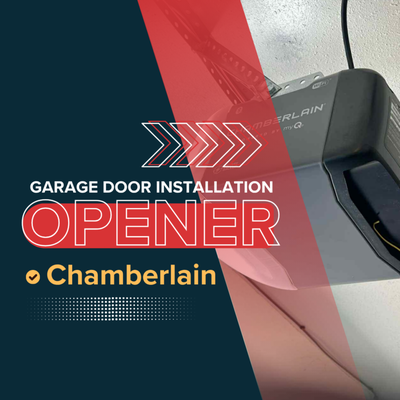 Garage door installation opener - Chamberlain - Our garage door specialists will help you choose the right solution for your needs, whether that’s to repair or replace the system. We offer free quotes, so you’ll never have to worry about unpleasant surprises. With our 100% satisfaction guarantee, you can stop worrying about your opener for good. Garage door installation opener - Chamberlain - Our garage door specialists will help you choose the right solution for your needs, whether that’s to repair or replace the system. We offer free quotes, so you’ll never have to worry about unpleasant surprises. With our 100% satisfaction guarantee, you can stop worrying about your opener for good.