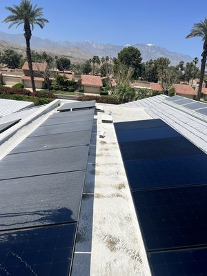 Solar Panel Cleaning. - Having your solar panels professionally cleaned ensures that they operate at maximum efficiency by removing dirt, dust and debris that can significantly reduce their energy output.