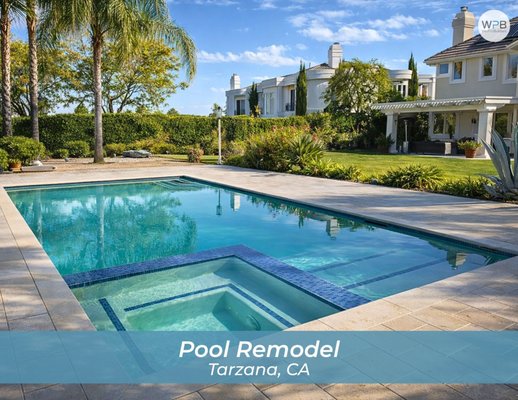Pool Remodel - Tarzana - Full remodel of an existing pool Pool Remodel - Tarzana - Full remodel of an existing pool