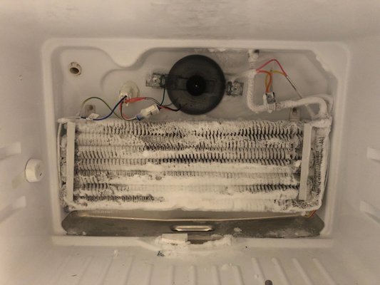 Refrigerator emits a noise - The refrigerator emits a noise from the freezer compartment while it is running. Refrigerator emits a noise - The refrigerator emits a noise from the freezer compartment while it is running.