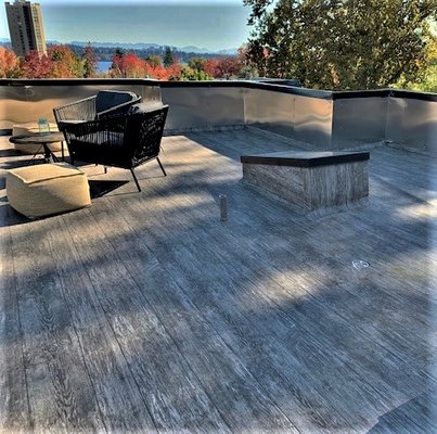 Waterproof Decking - New waterproof decking by Tufdek. If you need dry space call us today. We have solutions for you.