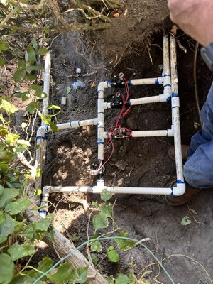 Irrigation system fixed - Fixed all irrigation systems,insulation new valves.