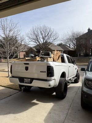 Junk removal - Customer called us to clean her garage