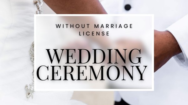 Civil Ceremony Only | $180 - Civil ceremony only | $180 (Mon-Sat) / $230 (Sun & holidays)

For couples who have already purchased a Marriage License from any county in California

If needed, we can provide a witness for an additional $20.

Guest limit: 15 (including the couple). Additional guests may be accommodated for $20 per guest.


Documents needed:
1. Non-expired photo ID (driver’s license, passport, etc)
2. Marriage license

About us: 
- Available 7 days a week by appointment
- Same day marriages possible
- LGBTQ couples welcome
- We work with the Los Angeles County Clerk Marriage Department
- We speak English, Mandarin, & Spanish

With 1 Hour Marriage it’s simple, legal, and stress-free. 

If you obtained a Marriage License from Los Angeles county, we are happy to turn in the paperwork for you after your appointment.