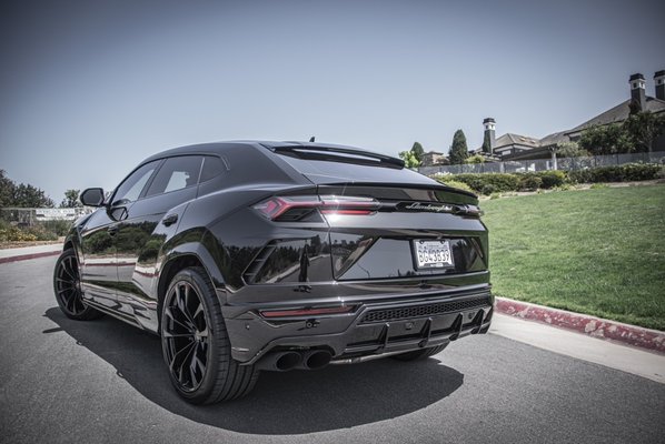 Black Lamborghini Urus - Get your hands on The first Super car to have four seats. Enough space to fit the whole crew and some Groceries. Black Lamborghini Urus - Get your hands on The first Super car to have four seats. Enough space to fit the whole crew and some Groceries.