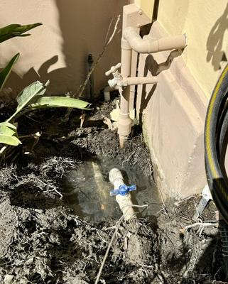 Underground Pipe Leaking - Yesterday, we tackled a significant underground leak near a storm drain system at a customer’s home. We discovered both a broken storm drain sewer line and a leaking water supply line.
Our team dug 3 feet down to repair both lines and added a clean-out for easy future maintenance of the storm sewer drain. After replacing defective parts with professional grade parts, and performing thorough leak checks, we restored the area and made sure everything was clean and tidy.
This project showcases our ability to handle complex issues efficiently, leaving our customers with peace of mind. Underground Pipe Leaking - Yesterday, we tackled a significant underground leak near a storm drain system at a customer’s home. We discovered both a broken storm drain sewer line and a leaking water supply line.
Our team dug 3 feet down to repair both lines and added a clean-out for easy future maintenance of the storm sewer drain. After replacing defective parts with professional grade parts, and performing thorough leak checks, we restored the area and made sure everything was clean and tidy.
This project showcases our ability to handle complex issues efficiently, leaving our customers with peace of mind.