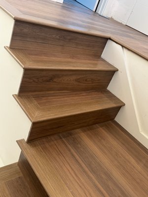 Laminate Floor Stair Case 2026 - We replaced this outdated stair flooring with a clean, modern finish that completely refreshed the space. Laminate Floor Stair Case 2026 - We replaced this outdated stair flooring with a clean, modern finish that completely refreshed the space.