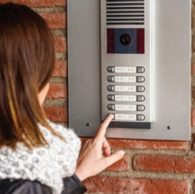 Intercom Systems - Intercom Systems enhance the security of companies, residential buildings, and business establishments by integration with other devices such as surveillance cameras. TM Security offer wide a range of intercom Systems, such as Audio/Video Intercom Systems, Wireless (IP Based), Wired Intercom Systems, Telephone Entry Systems, Doorbell Buzzer Systems, Room to Room Intercom, Office Intercom, Broadcast Intercom, and Intercom Repairs. Intercom Systems - Intercom Systems enhance the security of companies, residential buildings, and business establishments by integration with other devices such as surveillance cameras. TM Security offer wide a range of intercom Systems, such as Audio/Video Intercom Systems, Wireless (IP Based), Wired Intercom Systems, Telephone Entry Systems, Doorbell Buzzer Systems, Room to Room Intercom, Office Intercom, Broadcast Intercom, and Intercom Repairs.