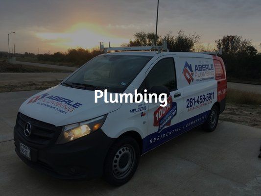 Plumbing - PLUMBING REPAIR & MAINTENANCE SERVICES
Your pipes and other plumbing appliances are hidden behind walls, in closets and cupboards, and the corners of attics and basements, so it is easy to take your plumbing system for granted. But, when a pipe bursts or your water heater stops doing its job, it could do more than just interrupt your daily schedule. Fortunately, we at Aberle provide exceptional plumbing maintenance and repair services to avoid expensive damage.
One of the leading causes of plumbing mishaps is from a lack of plumbing maintenance. Although plumbing systems are built to last, one small problem left neglected for too long can turn into a costly disaster later down the pike. With our maintenance services, however, you can have expert technicians inspect your water and sewer lines, water heater, and drains, diagnose any potential issues, and perform minor repairs and other preventive plumbing services at an affordable price!
With annual plumbing maintenance from Aberle, you can cut down on plumbing inefficiencies and the risk of expensive damage to your pipes and home. Unfortunately, plumbing problems can still occur, so we at Aberle have a team of specialists prepared to provide top-notch plumbing repairs and other necessary plumbing services to keep your plumbing system functioning with minimal disruption.
Call us today for anything from water line plumbing repairs to drain cleaning services! Plumbing - PLUMBING REPAIR & MAINTENANCE SERVICES
Your pipes and other plumbing appliances are hidden behind walls, in closets and cupboards, and the corners of attics and basements, so it is easy to take your plumbing system for granted. But, when a pipe bursts or your water heater stops doing its job, it could do more than just interrupt your daily schedule. Fortunately, we at Aberle provide exceptional plumbing maintenance and repair services to avoid expensive damage.
One of the leading causes of plumbing mishaps is from a lack of plumbing maintenance. Although plumbing systems are built to last, one small problem left neglected for too long can turn into a costly disaster later down the pike. With our maintenance services, however, you can have expert technicians inspect your water and sewer lines, water heater, and drains, diagnose any potential issues, and perform minor repairs and other preventive plumbing services at an affordable price!
With annual plumbing maintenance from Aberle, you can cut down on plumbing inefficiencies and the risk of expensive damage to your pipes and home. Unfortunately, plumbing problems can still occur, so we at Aberle have a team of specialists prepared to provide top-notch plumbing repairs and other necessary plumbing services to keep your plumbing system functioning with minimal disruption.
Call us today for anything from water line plumbing repairs to drain cleaning services!