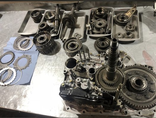 2002-2004 Honda Odyssey Rebuilt Transmission - Rebuilding process for 2002-2004 Honda Odyssey. We open, wash and replace all parts with new parts.