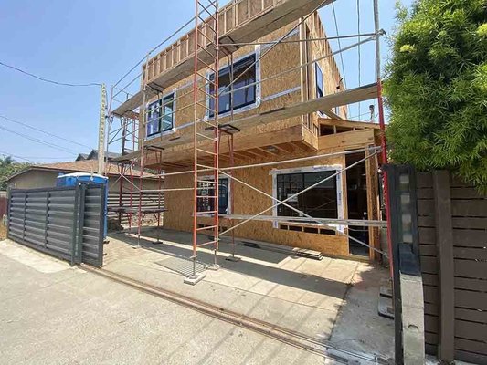 ADU Construction - The ADU Construction phase is where dreams materialize. With a foundation of thorough planning and robust design, our construction team works diligently to bring your ADU to life. We pride ourselves on quality craftsmanship, timely execution, and minimal disruption. Our commitment to excellence is evident in every nail and beam. Witness the transformation of your property as we build an ADU that not only adds value to your home but also enriches your living experience.