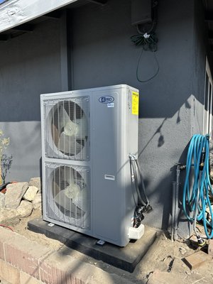 Heat Pump - Central Ducted System - Customer wanted to reduce their carbon footprint by eliminating their natural gas furnace and A/C. Customer was also able to receive financing through GoGreen and receive an instant $3,000 rebate from Tech Clean CA for converting from gas to electric and apply for a $2,000 tax credit. We also removed the old gas furnace from the hallway closet and installed the new air handler in the attic. Heat Pump - Central Ducted System - Customer wanted to reduce their carbon footprint by eliminating their natural gas furnace and A/C. Customer was also able to receive financing through GoGreen and receive an instant $3,000 rebate from Tech Clean CA for converting from gas to electric and apply for a $2,000 tax credit. We also removed the old gas furnace from the hallway closet and installed the new air handler in the attic.