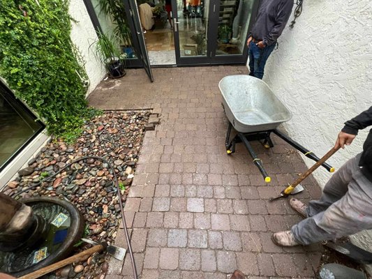 Out Door Renovation - Customers believe there weren't a lot of options to this small space and were extremely surprised after seeing what an amazing transformation we had Created to This small space.
