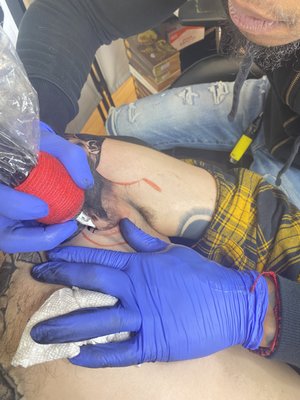 Walk ins available - Need ink??? Visit www.expensivepainrva.com for booking or give us a call at 804-510-7797.
Your artist will reach out to you via phone or text.
Deposits are required to hold your spot and are non-refundable for appointments.
Shop Minimum is $100 and price depends on artist. If you have questions about price, reach out to your artists.
Have fun and see you soon!!!
Expensive Pain Tattoo Studio
1437 Hull St. / Manchester
Richmond, VA 23224
804-510-7797
www. ExpensivePainRVA.com Walk ins available - Need ink??? Visit www.expensivepainrva.com for booking or give us a call at 804-510-7797.
Your artist will reach out to you via phone or text.
Deposits are required to hold your spot and are non-refundable for appointments.
Shop Minimum is $100 and price depends on artist. If you have questions about price, reach out to your artists.
Have fun and see you soon!!!
Expensive Pain Tattoo Studio
1437 Hull St. / Manchester
Richmond, VA 23224
804-510-7797
www. ExpensivePainRVA.com