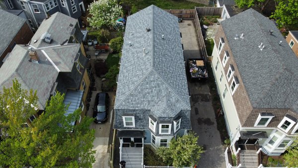 Roof Replacement - This multi-story home in Cambridge received a full roof transformation, enhancing both protection and street presence. The new architectural shingles complement the property’s classic lines, while improved ventilation and waterproofing ensure lasting performance through New England’s seasons.