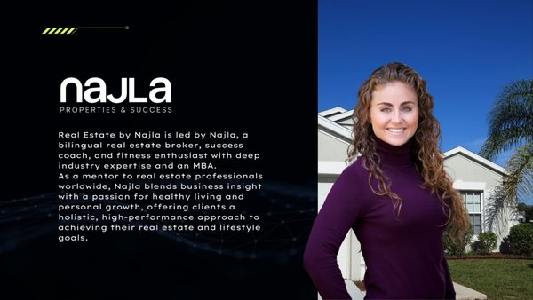 Client By Najla (Real Estate) - This project showcases the services provided to Najla, a real estate agent. The mission was to provide her with a digital platform to increase her property sales. We developed the brand identity, the website and increased visibility through paid advertising. Client By Najla (Real Estate) - This project showcases the services provided to Najla, a real estate agent. The mission was to provide her with a digital platform to increase her property sales. We developed the brand identity, the website and increased visibility through paid advertising.