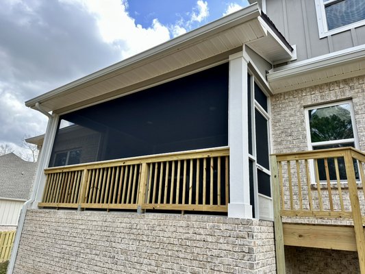 Screen Unders - Screen unders. We offer all screen with chair rail, 16” panel knee wall or 24” panel knee wall.
We also only use the upgraded full piano hinge Zeus doors & upgraded 20x20 insect screen. Screen Unders - Screen unders. We offer all screen with chair rail, 16” panel knee wall or 24” panel knee wall.
We also only use the upgraded full piano hinge Zeus doors & upgraded 20x20 insect screen.