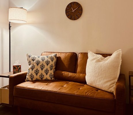 Therapy Office - Step into our therapy office. Where we can provide in person same week therapy sessions for couples, adults, children's and teens. Call 818-299-2685 to set up a complimentary introductory session to see Therapy with Grace will be a good fit for you.
