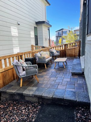 Patios - Custom built paver patios. Flexible design specific to our clients. Creating great outdoor spaces. Call today to schedule your estimate. Patios - Custom built paver patios. Flexible design specific to our clients. Creating great outdoor spaces. Call today to schedule your estimate.