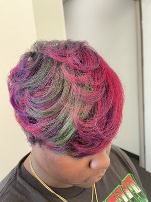 Color - Creative color, foiling and Loc coloring.