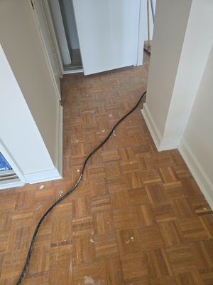 Montclair April 2026 4th floor magic - This job included sanding 600 sq ft and installing lvp in the kitchen and mbr closets Montclair April 2026 4th floor magic - This job included sanding 600 sq ft and installing lvp in the kitchen and mbr closets