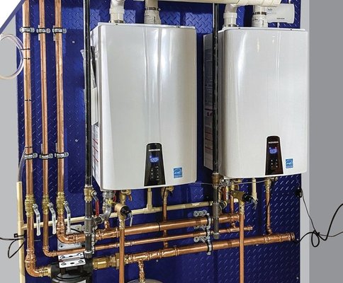 Tankless Installation - San Jose Tankless Water Heater Installation
Upgrade to a Tankless Water Heater Today!
With advances in technology, water heaters have become more efficient, reliable, and even smaller. Traditional water heaters can take up a lot of space and many consumers found themselves hoping for additional options. This is why there are multiple advantages to tankless water heaters, including a reduced amount of space usage and lower energy bills Tankless Installation - San Jose Tankless Water Heater Installation
Upgrade to a Tankless Water Heater Today!
With advances in technology, water heaters have become more efficient, reliable, and even smaller. Traditional water heaters can take up a lot of space and many consumers found themselves hoping for additional options. This is why there are multiple advantages to tankless water heaters, including a reduced amount of space usage and lower energy bills
