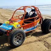 Surf Rock - Specialized vehicles built one at a time by hand are SO RARE that we enjoy taking the time to personalize each and every SunBuggy.

Surf Rock inspired by the Beach Boys, born January 2017.  Even if you can't sing a note, you'll sound great when you check out the music scores on this epic 2-seater. Feel yourself cruising the Pismo dunes, the wind in your hair, the sounds of waves crashing from the nearby beach, finding the dunes - dare you go that high?  Of course you do!  You got this!  You're the boss riding this dune buggy and life is good on the beach.  

Call Sunbuggy at (866)728-4443 and get yourself some fun.  

We answer the phones 24/7 and want to help YOU have an awesome time.