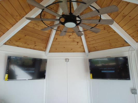 TV Mounting - We are a locally owned and operated business with 25 years of experience. We offer residential and commercial services. We specialize in recessed lighting, electrical panels, remodels, new builds, wedding venue lighting, security cameras, Ring doorbell installation and more. Call us today to make an appointment!