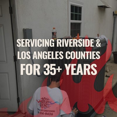 For Visiting - For a unique combination of modern, state-of-the-art products and good old-fashioned “service with a handshake", call 20th Century Air! Serving homes & businesses in Orange County, Riverside County, & Los Angeles County.