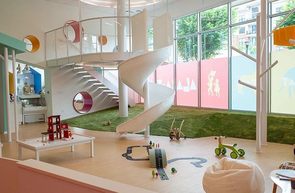 Come And Play! - From our signature lookout tower and spiral slide to our art’s & science room, we have designed the perfect place for kids ages 0-6 (and their caregivers) to come play, learn, and grow.
Our play space is designed to spark imagination and activate open ended play, creativity and independence. Created with the various developmental stages and abilities in mind, A+Z Play has over 2,000 sqft of space sure to please all of our little guests and their adults. Come And Play! - From our signature lookout tower and spiral slide to our art’s & science room, we have designed the perfect place for kids ages 0-6 (and their caregivers) to come play, learn, and grow.
Our play space is designed to spark imagination and activate open ended play, creativity and independence. Created with the various developmental stages and abilities in mind, A+Z Play has over 2,000 sqft of space sure to please all of our little guests and their adults.