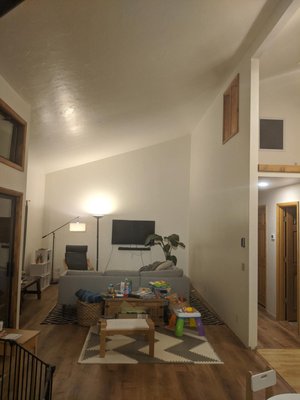 Warm to Cool - This homeowner liked cool whites and the one they had was on the warm side. With a quick repaint, they were happy in a jiff. Warm to Cool - This homeowner liked cool whites and the one they had was on the warm side. With a quick repaint, they were happy in a jiff.