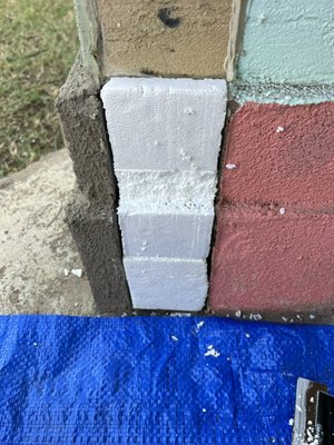 The column was repaired - The column was repaired The column was repaired - The column was repaired