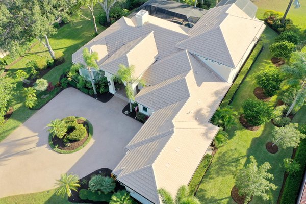 New Tile Roof Osprey, FL - This stunning roof project took place in Osprey, FL. where Sonshine installed a new concrete tile roof. New Tile Roof Osprey, FL - This stunning roof project took place in Osprey, FL. where Sonshine installed a new concrete tile roof.