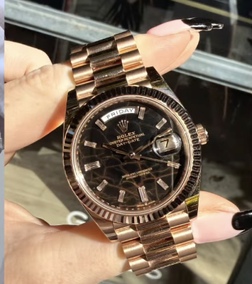 Watches - We carry all the major players. If we don't have it in our showroom we can source it!
Rolex.
Cartier.
Audemars Piguet.
Patek Philippe.
Richard Mille.
Vacheron Constantin