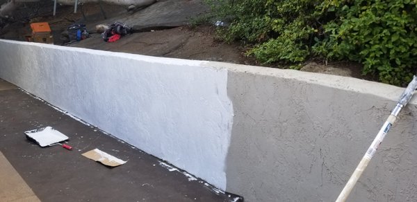 Exterior paint - On this project we painted the exterior wall's of the house Exterior paint - On this project we painted the exterior wall's of the house