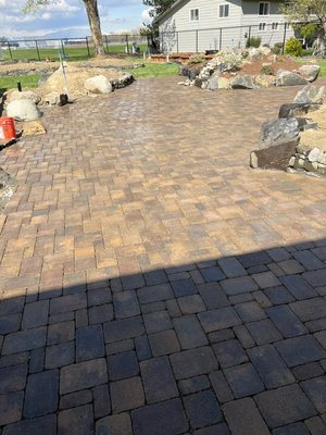 Paver patio project - Your backyard will be transform with a new paver patio. Paver patio project - Your backyard will be transform with a new paver patio.