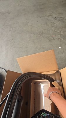 Electric Hummer charger installation. - This charger gives 48 continous amps for the monstrous Electric Hummer's battery allowing the customer to charge their Hummer within 10 hours from home!