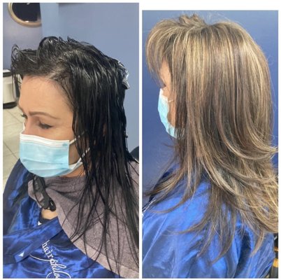 Color Correction - Looking to go blonde or just simply want a new color change, color correction is the way to go! It’s a process but worth it!
Book your color correction appts today! Color Correction - Looking to go blonde or just simply want a new color change, color correction is the way to go! It’s a process but worth it!
Book your color correction appts today!