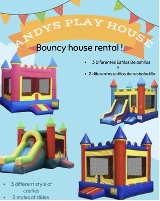Bouncy House Rentals - Hey Everyone ! We are here to offer great Bouncy houses at a GREAT price ! For ANY Event ! Feel free to message us with any questions regarding . Price or open dates ! Bouncy House Rentals - Hey Everyone ! We are here to offer great Bouncy houses at a GREAT price ! For ANY Event ! Feel free to message us with any questions regarding . Price or open dates !