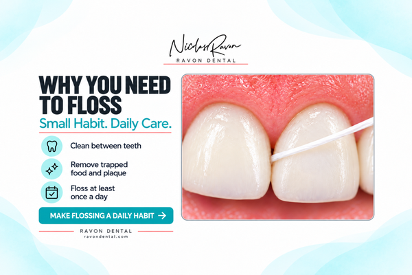 Why Is Flossing Important? - Your toothbrush can’t reach every space between your teeth. Daily flossing helps remove trapped food and plaque, keeping those areas clean and supporting healthy gums.
Make flossing part of your daily routine—your smile deserves the extra care!
#Flossing #OralHealth #DentalCare #NoogaDentistry Why Is Flossing Important? - Your toothbrush can’t reach every space between your teeth. Daily flossing helps remove trapped food and plaque, keeping those areas clean and supporting healthy gums.
Make flossing part of your daily routine—your smile deserves the extra care!
#Flossing #OralHealth #DentalCare #NoogaDentistry