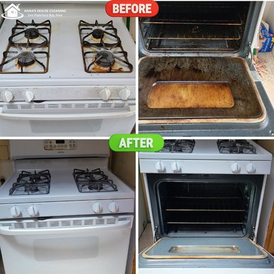 Oven Cleaning - Tired of scrubbing your oven?

Let our professional oven cleaners take care of it for you!  We use safe and effective methods to remove even the toughest grease and grime. Your oven will be sparkling clean in no time.

Our oven cleaning services include:

- Deep cleaning of the oven interior and exterior
- Removal of grease, grime, and burnt food
- Shining of the oven door and racks
- Sanitizing the oven to kill germs

We also offer:

- Free estimates
- Flexible scheduling
- A satisfaction guarantee

Call us today to schedule an oven cleaning!