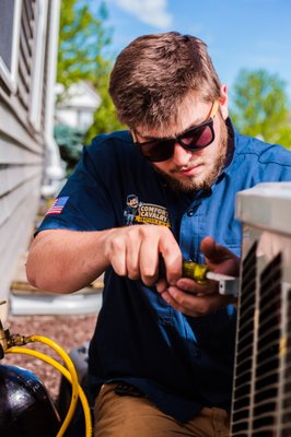 Heating - OVERCOME BY THE CHILL? CALL IN THE CAVALRY!
When frigid temperatures, air pollution and high heating bills invade your home, we launch a counterattack. Our Home Comfort Heroes fight the cold with premium HVAC products, first-rate workmanship and clean indoor air.
Comfort Cavalry installs, repairs and services all types of furnaces, water heaters and boilers—and we pair HVAC equipment with high-caliber duct cleaning and IAQ systems. The result? Total indoor comfort, balanced humidity and fresh air that’s free of pollutants and allergens.
When you trust our fearless team with your comfort, health and productivity, your satisfaction is 100-percent guaranteed. Heating - OVERCOME BY THE CHILL? CALL IN THE CAVALRY!
When frigid temperatures, air pollution and high heating bills invade your home, we launch a counterattack. Our Home Comfort Heroes fight the cold with premium HVAC products, first-rate workmanship and clean indoor air.
Comfort Cavalry installs, repairs and services all types of furnaces, water heaters and boilers—and we pair HVAC equipment with high-caliber duct cleaning and IAQ systems. The result? Total indoor comfort, balanced humidity and fresh air that’s free of pollutants and allergens.
When you trust our fearless team with your comfort, health and productivity, your satisfaction is 100-percent guaranteed.
