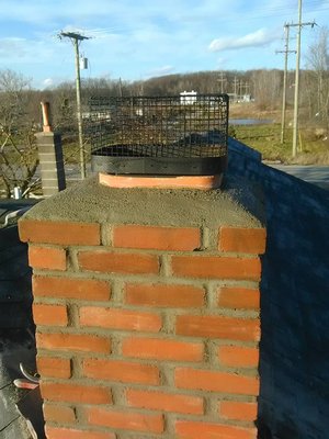 New Haven Chimney Rebuild - New Haven Chimney Rebuild on a Pig Farm