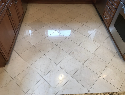 Project Type: Natural Stone Restoration – Marble Cleaning & Marble Polishing - Location: River Forest IL, 60305

Property Type: Residential Home

Scope of Work:

Full Restoration to High Polish – Marble Floor
Tile and Grout Cleaning, Grout Cleaning, Tile and grout sealing
Service Area: Entry, Kitchen, Hall

Project Price: $900 ( General Price ) 

Service Duration: 1 days

Project Notes: Client was thrilled. He was selling the house and was thrilled that this was the final stamp he needed to get the house ready to begin showing. The floor was lacking that luster, and appeared a bit worn. Our technicians were able to achieve the level of restoration required to make the floor appear as it had just been installed.